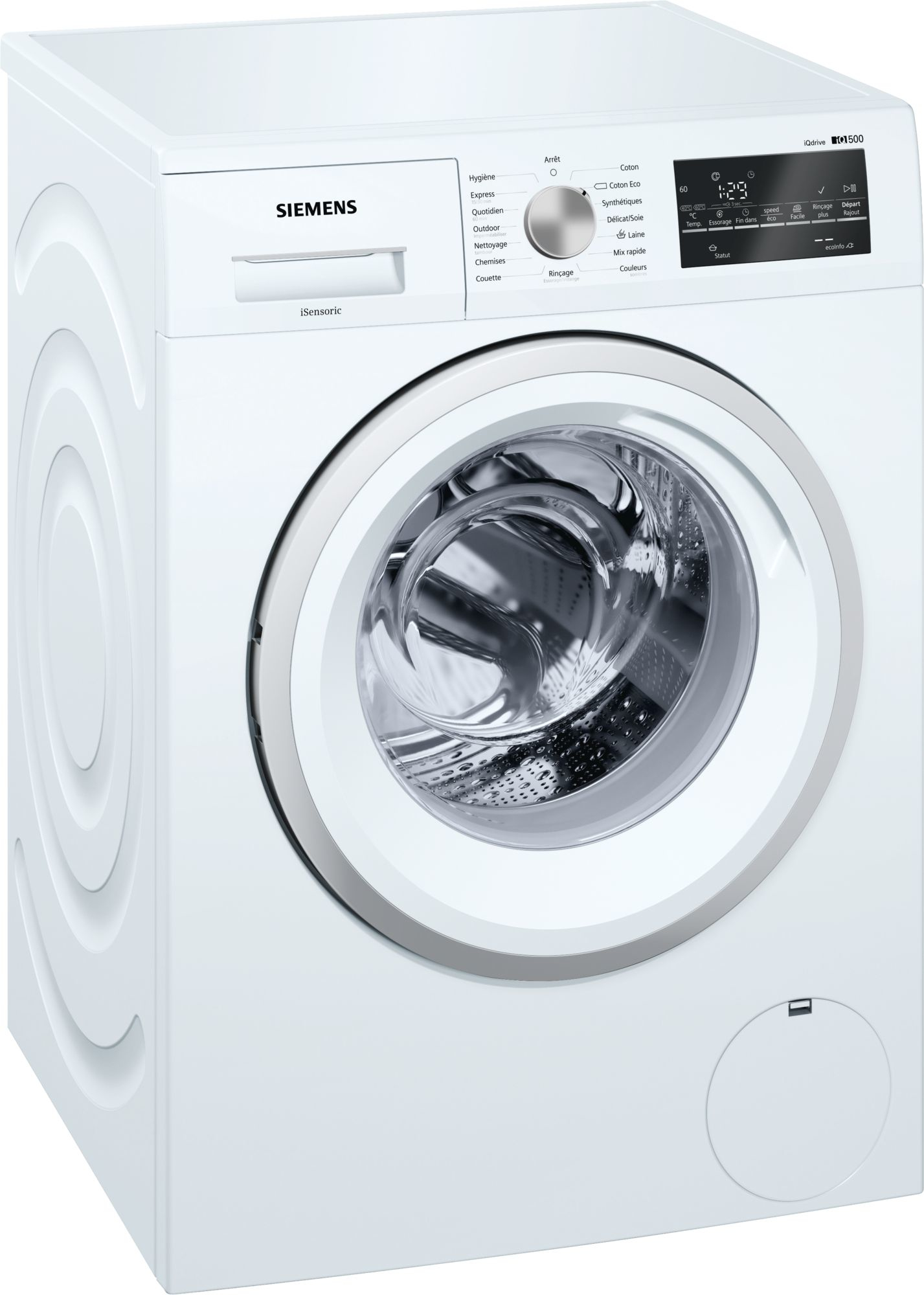 siemens Lave-linge frontal 60cm 8kg 1400t a+++ blanc siemens