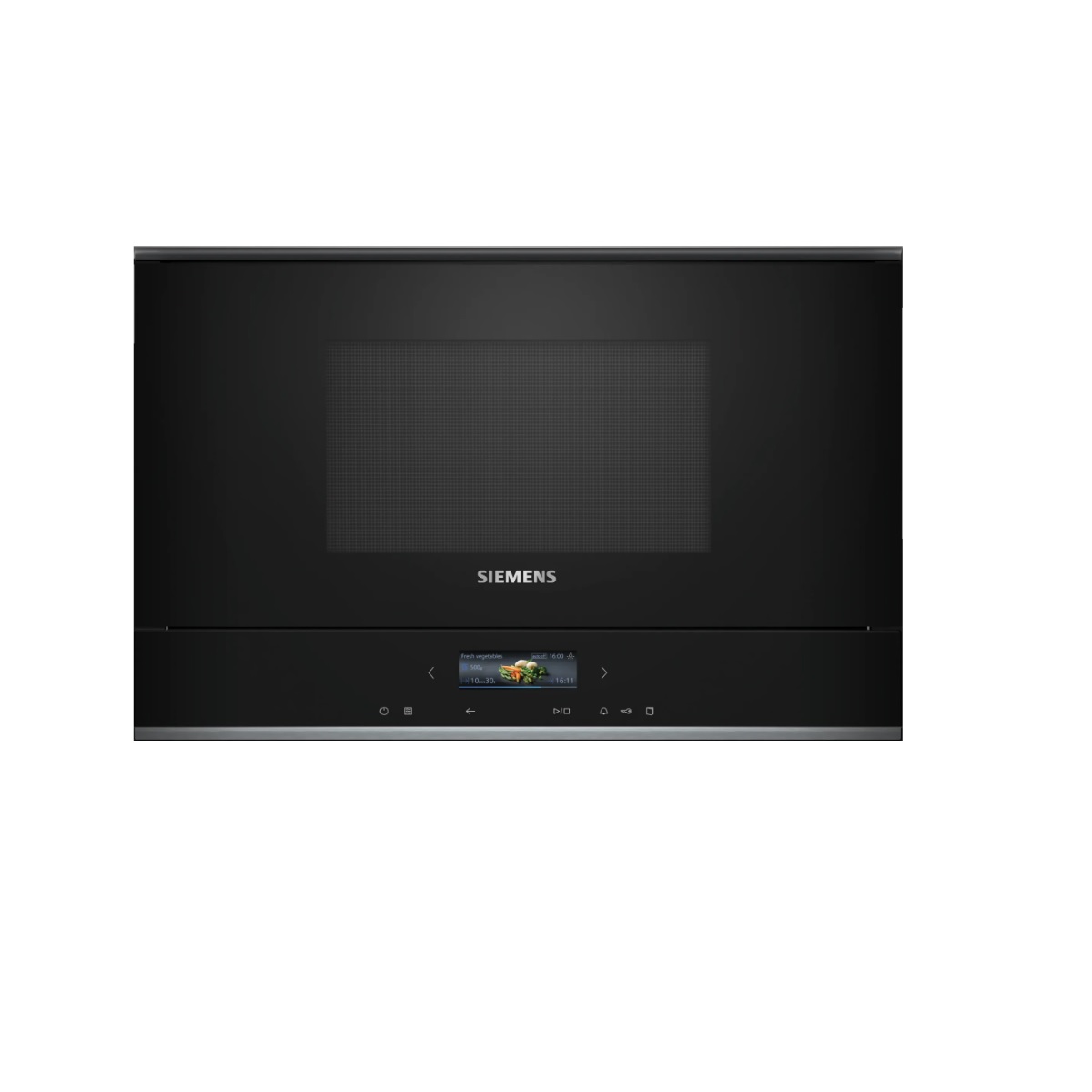 siemens Micro-ondes encastrable 21l 900w noir siemens
