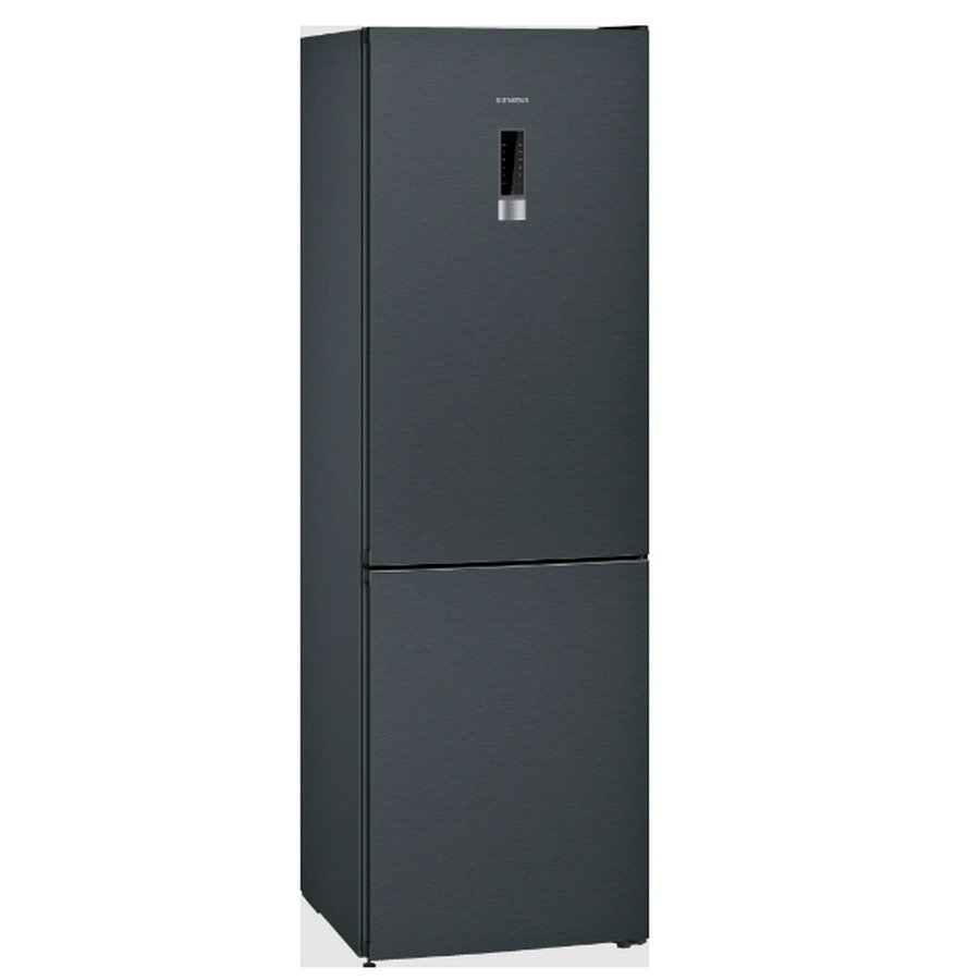 siemens Réfrigérateur combiné 60cm 326l nofrost noir siemens