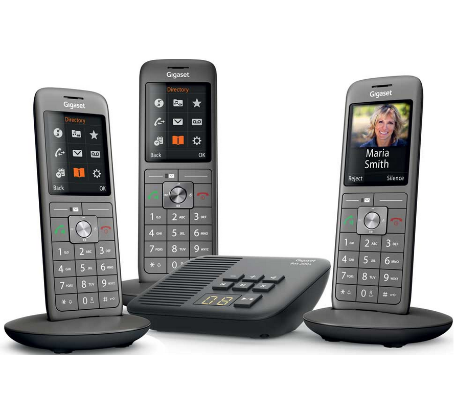 siemens Téléphone sans fil trio dect noir avec répondeur siemens