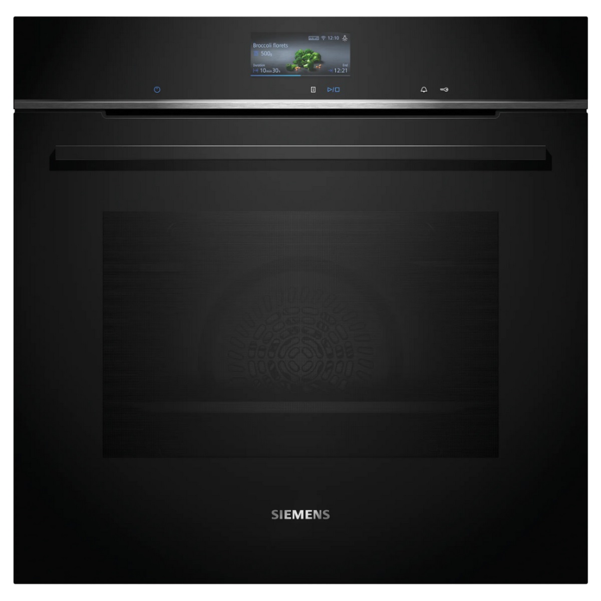 siemens four intégrable multifonction 71l 60cm a+ pyrolyse noir hb776g3b1