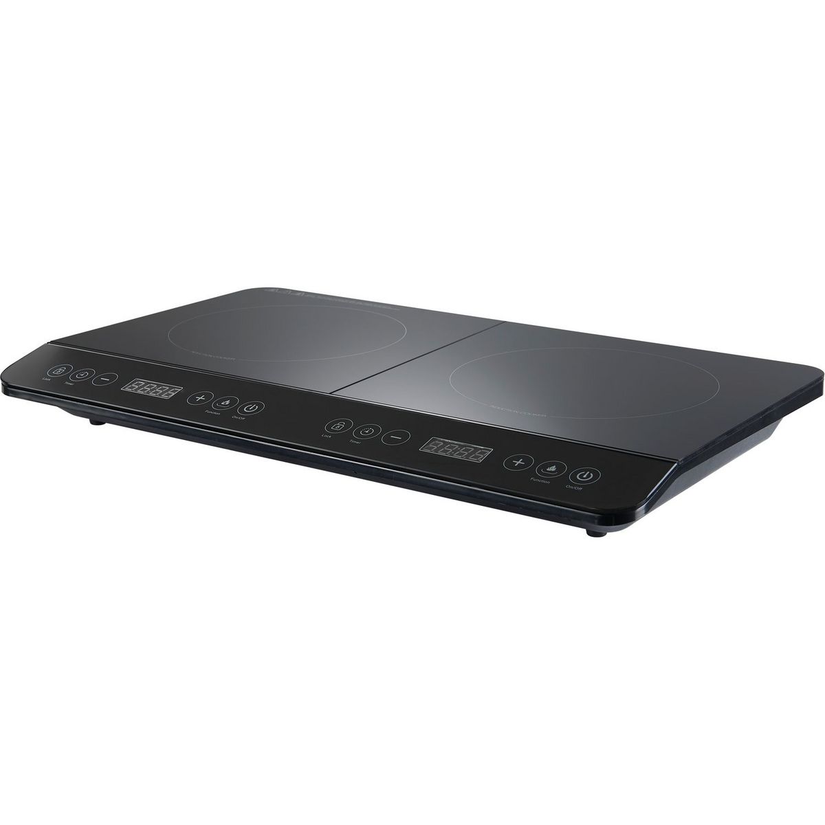 silver style Table domino à induction 58cm 3400w noir silver style