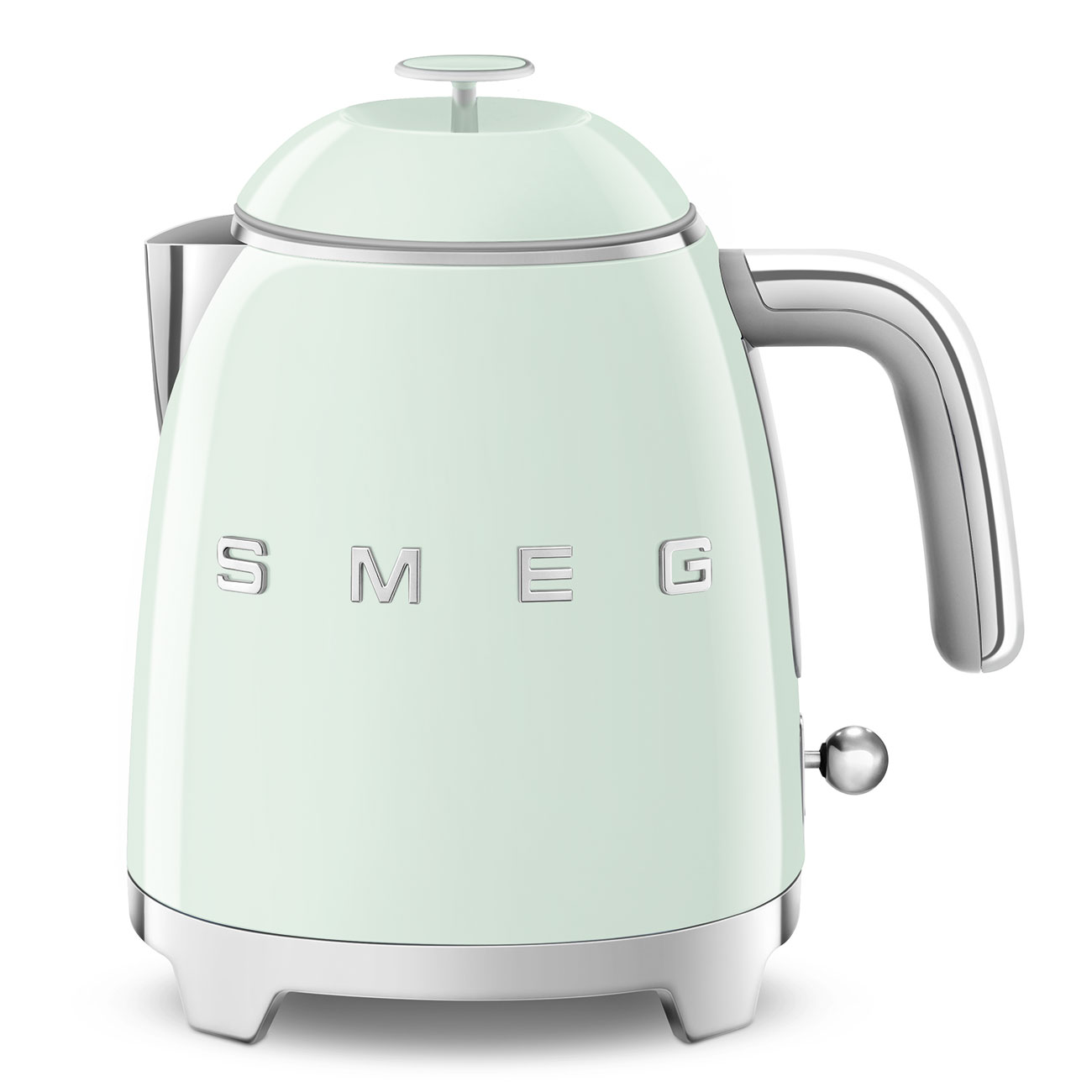 smeg bouilloire sans fil 0.8l 1400w vert klf05pgeu