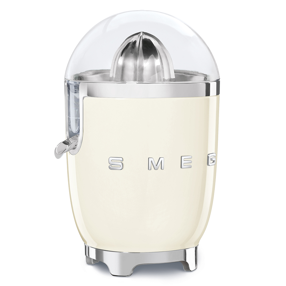 smeg presse-agrumes 70w crème cjf11creu