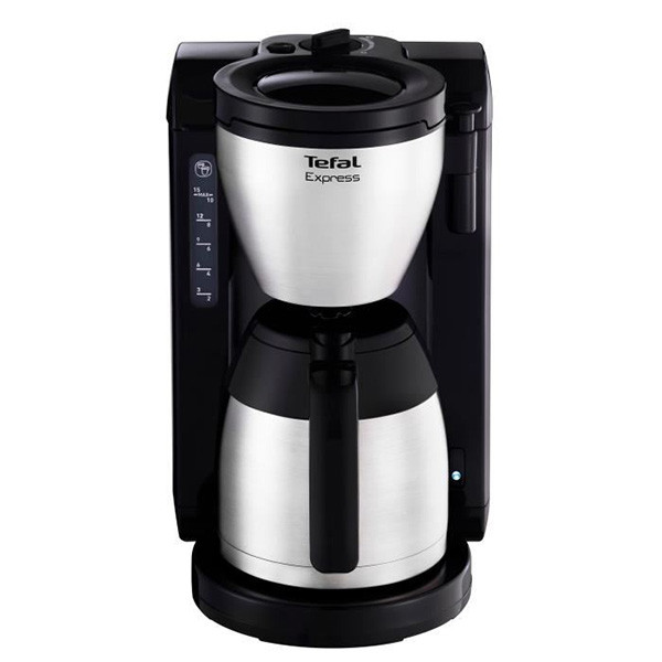 tefal Cafetière isotherme 15 tasses 1200w noir/inox tefal
