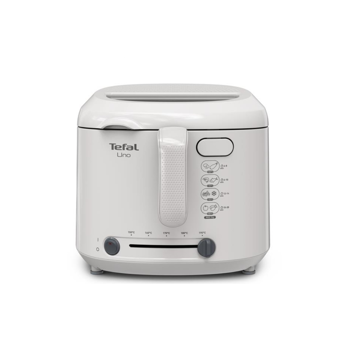 tefal Friteuse 1.8l 1470w gris clair tefal