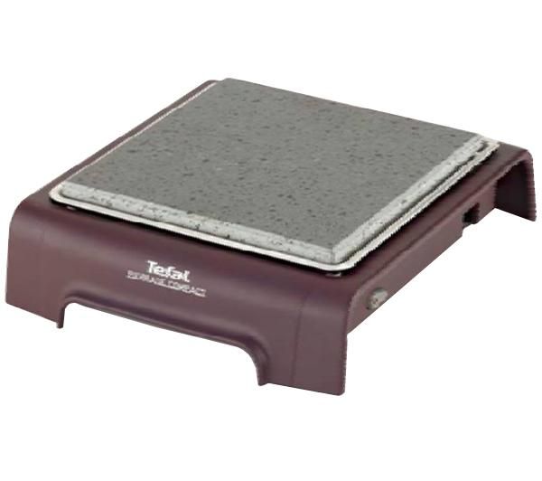 tefal Pierre à griller 750w 25x25cm tefal