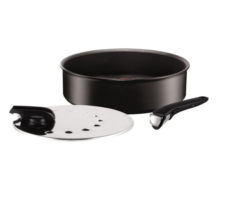 tefal Sauteuse antiadhésif 26cm avec poignée et couvercle tefal