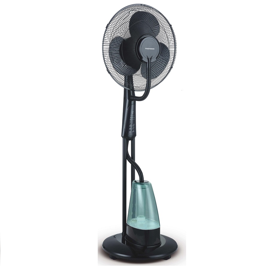 thomson Ventilateur brumisateur 85w 127cm noir thomson