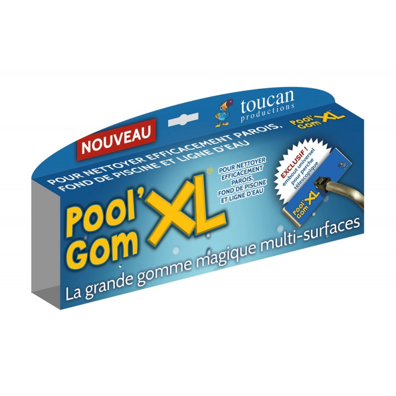 toucan Recharge gomme pour balai pool gomxl toucan