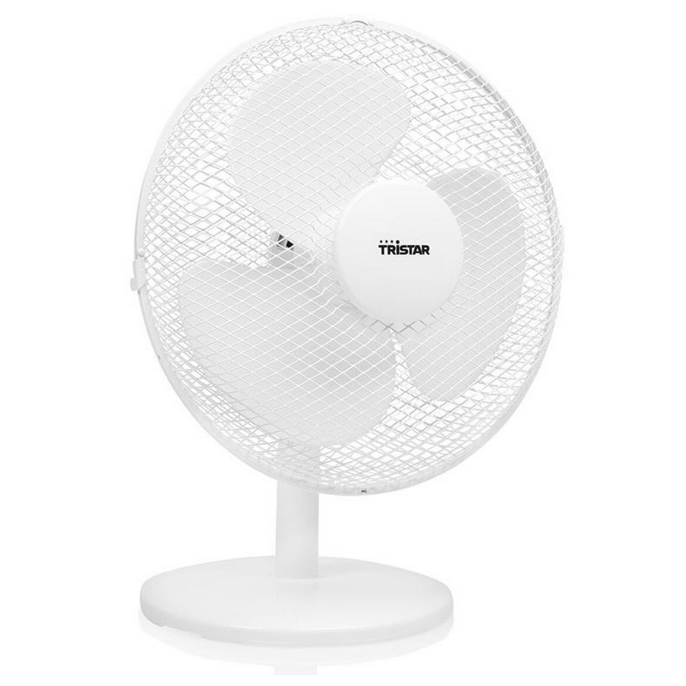 tristar Ventilateur de table 30cm 40w 3 vitesses blanc tristar