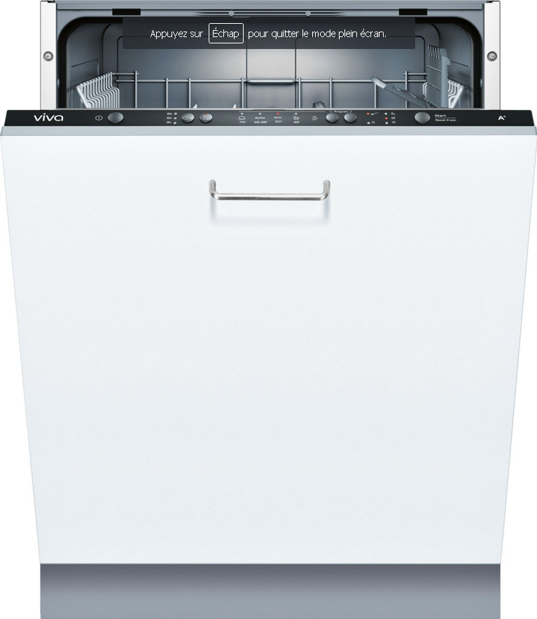 viva Lave-vaiselle 60cm 12c 48db a+ tout intégrable viva