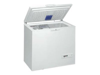 whirlpool Congélateur coffre 118cm 311l a++ blanc whirlpool