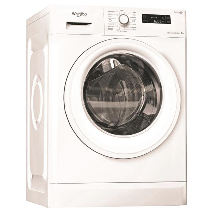 whirlpool Lave-linge frontal 60cm 8kg 1200t a+++ blanc whirlpool