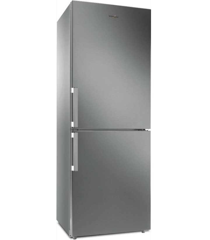 whirlpool Réfrigérateur combiné 60cm 462l f no frost inox whirlpool