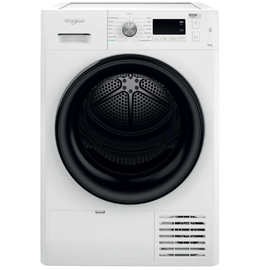 whirlpool Sèche-linge pompe à chaleur avec condenseur 60cm 8kg whirlpool