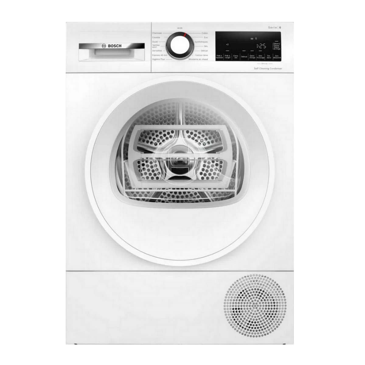 WQG13500FR - BOSCH - Sèche-linge pompe à chaleur 60cm 9kg ser6