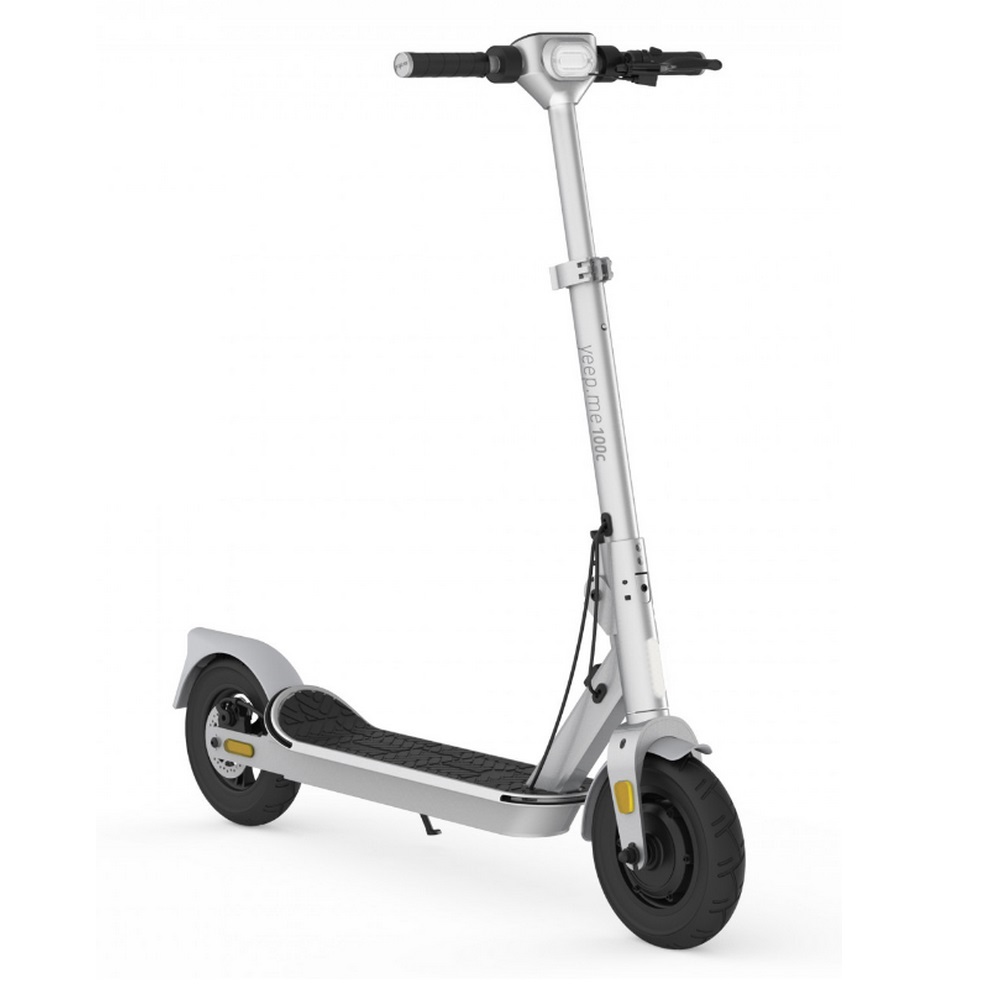 yeep.me Trottinette électrique 500w 25km/h, 100c signature, gris yeep.me
