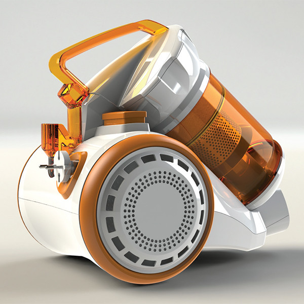 yoo digital Aspirateur sans sac 1400w cyclone orange yoo digital