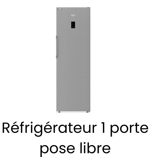 Beko réfrigérateur 1 porte pose libre