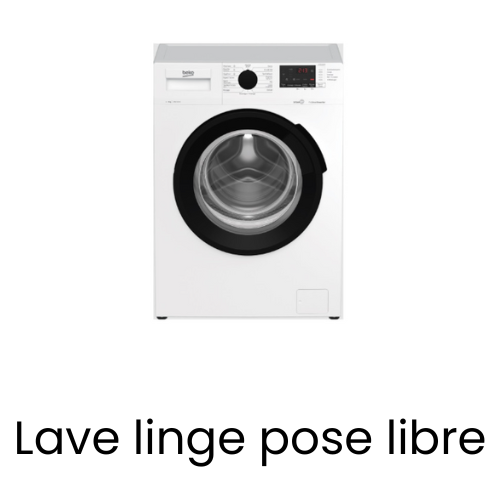 Beko lave linge pose libre