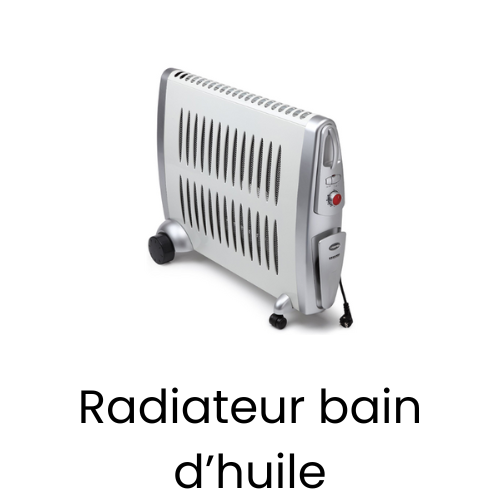 Supra radiateur bain d'huile