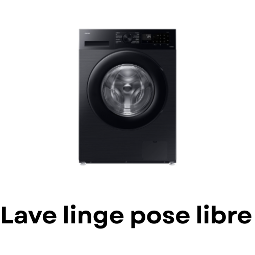 Samsung lave linge pose libre