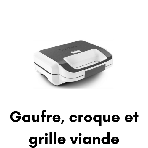Tefal gaufre, croque et grille viande